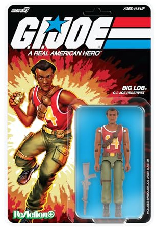 Super7 G.I. Joe Reaction+ Wave 05 (Film) - Big Lob Action Figure (Film)