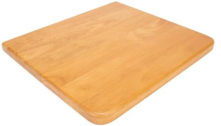 Camco Oak Accent Camper/RV Countertop Extension - Designed w Oak - Features Non-Toxic Gloss Finish & Metal Piano Hinge for Easy Folding - Measures 12” x 13.5” x .75” (43421)
