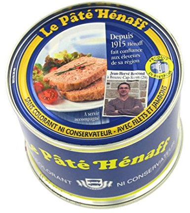 HENAFF le Pâté 390 g - Lot de 6