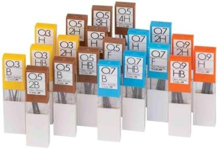Tombow EX-05P-H Boîte de 12 Recharges pour Porte-mine pointe 0,5mm, dureté H