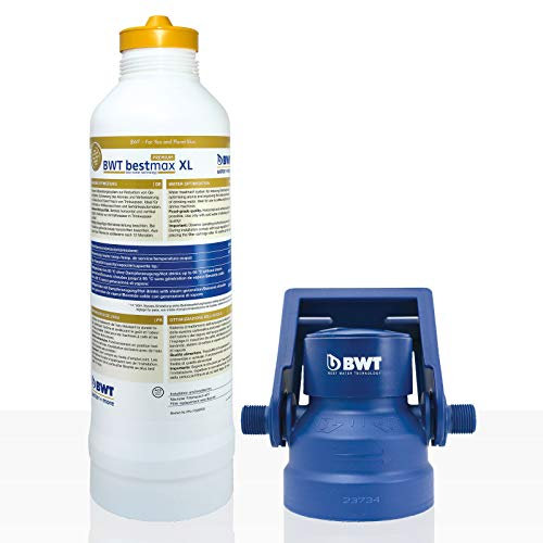 BWT Bestmax XL PREMIUM Filterkerze + Filterkopf, BWT water + more Wasserfilter, ca. 4300 L