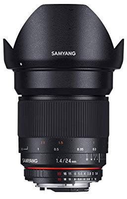 Samyang Objectif pour Sony E 24 mm F1.4 ED AS IF UMC Noir