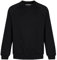 Trutex Unisex 260g Crew Neck Sweatshirt, Black, 15 Years UK