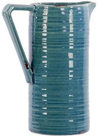 Urban Trends Krug aus Keramik, Türkis