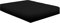 NIYS Luxury Bedding 100% Egyptian Cotton 40CM/16 Extra Deep Fitted Sheets (Black, King)