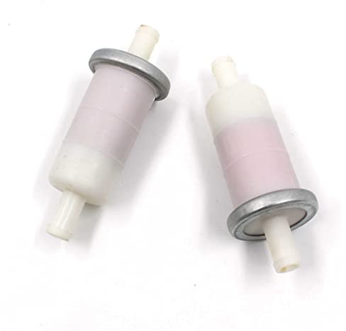 HURI 2 Stück Kraftstofffilter Benzinfilter 10mm passend für CBR600 F PC19, PC23, PC31, PC35 / Bj. 1987-2000