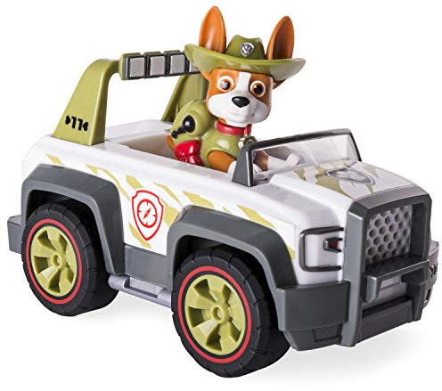 Paw Patrol Tracker Jungle Cruiser Vehicle and Figure