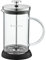 Dajar kaffeezubereiter 600 ML, Verre Transparent Noir Gris, 13 x 10 x 18 cm