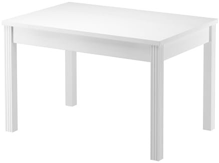 Tisch 80x120 Esstisch Massivholz Beine Rille Senkrecht 90.70-51CW