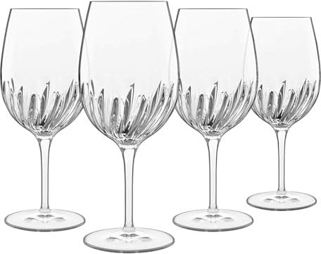 Luigi Bormioli Mixology Spritz-Glas 4er Set - 570 ml Volumen - Stabil & Bruchsicher, Kristallglas, Spülmaschinengeeignet - Perfekt für Spritzgetränke und Cocktails