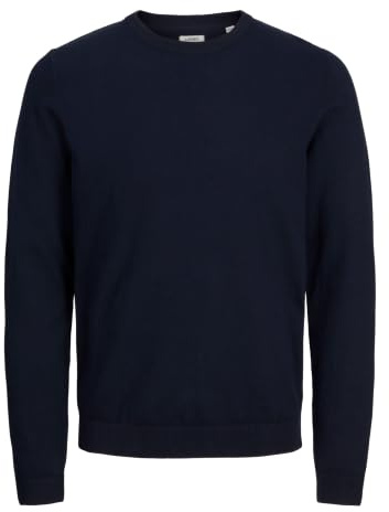 JJ Rebel Herren Jrebcallum Knit Crew Neck Noos Jrebcallum Knit Crew Neck Noos (1er Pack)