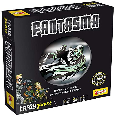 Liscianigiochi Crazy Games Fantasma Juego de Fiesta, Multicolor, 86351