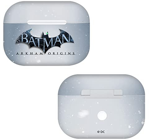 Head Case Designs Offiziell Zugelassen Batman Arkham Origins Logo Schluessel Kunst Matte Vinyl Haut Aufkleber Abziehbild Abdeckung kompatibel mit Apple AirPods Pro
