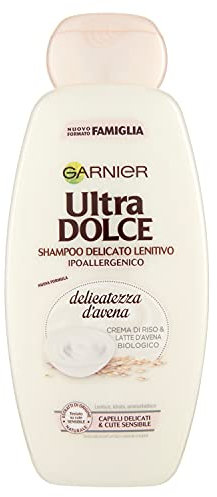 Garnier Ultra Dolce Hafer-Shampoo, Shampoo für sanfte Haare und Haut, 600 ml