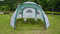 Pro Peak Outdoors Dome Event Shelter Garden Shade Party Tent Hot-Tub Gazebo with 4 x Removable Walls (2 x zip-mesh window, 1 x full-zip door, 1 x solid) Waterproof and UV50+ Fabric