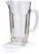 Stölzle Lausitz Wasserkrug Glas Max Jug 6er Set/Stabiler Glaskrug 1,2 Liter/Hochwertiger Glas Krug und Karaffe Glas geeignet als Wasserkaraffe, Karaffe für Limonade, Saftkrug