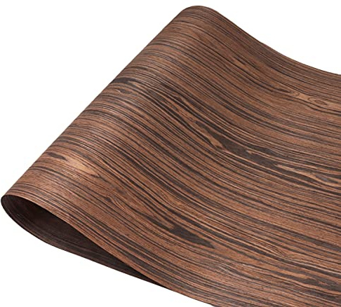 Vtimpac Länge: 2,5 m, Breite: 58 cm, T: 0,25 mm, Technologie-Furnier-Furnierplatten aus Eichenholz (Vliesstoff auf der Rückseite)