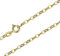 Generisch Echtgold 8 kt 333 Gold Goldkette Ankerkette Halskette Kette Collier Schmuck verschiedene Breiten und Längen (Länge 45 cm Breite 1,4 mm)