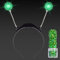 Alien Kostüm Damen, Leuchtende Alien Haarreif Space Girl Kostüm Damen Herren Kinder, LED Weltall Kostüm Damen Silvester Haarschmuck Haarreif, Glitzer Disco Bälle Accessoire Fasching Karneval Halloween
