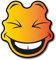 Premium Vinyl Autosticker schlitzaugen Emoji 10x9,5cm (M) - Wetterfest, Leicht Anzubringen & Rückstandsfrei Entfernbar, Langlebige Designs für Auto