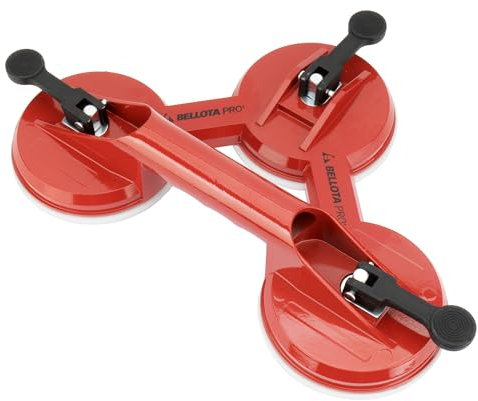 Bellota SUCA100SP - Ventosa triple con cuerpo de aluminio - 100 Kg