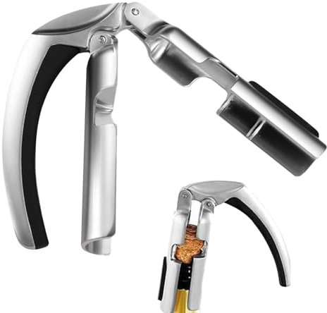 Gkumgwo Ouvre-bouteille de champagne, ouvre-bouteille de champagne extracteur de liège | Ouvre-bouchon de vin,Extracteur de liège et bouchon de vin, extracteur de liège avec poignée ergonomique,