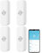 Sensor de vibración WiFi, mini detector inalámbrico de rotura de vidrio para alarma y automatización del hogar inteligente, no requiere concentrador, compatible con Tuya/para aplicación Smart Life (4