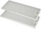 EVAYP 2x Metall-Fettfilter (456 x 185 mm) Kompatibel mit AEG Juno 4055241147 Turboair Elica GRI0025433A C00333929 Whirlpool 488000861321 Elecktrolux 482000009755 00746994 Dunstabzugshauben