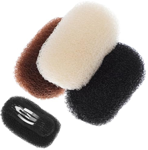 VICASKY 3Stücke Bump Haarclips Beule Haarzubehör Für Mehr Volumen Haarkissen Für DIY Frisuren Für Hochsteckfrisuren