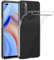 NOVAGO Compatible avec Oppo Reno 4 Pro 5G - Coque arrière Transparent en Gel Souple Solide