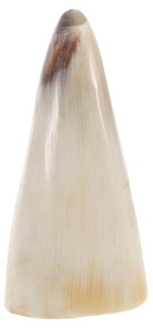 Cabilock Medieval Drinking Horn aus Natürlichem Ochsenhorn Einzigartiger Vintage Trinkbecher für Met Wein und Bier Handgefertigt für Mittelalter Fans und Larp Events