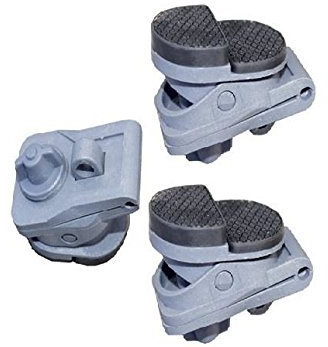 3 X CARAVAN CLAMP ON AWNING BRACKET PADS FIT ALL AWNINGS UNIVERSAL