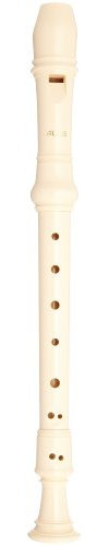 Aulos Flute à Bec Soprano - 303A - couleur blanche