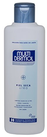 Multidermol Gel Urea - Soap Free Bath and Shower Emulsion, Suitable for Dry Skin - 750 ml