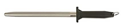 Genware NEV-K-DST10 Diamond Sharpening Steel, 10, Oval