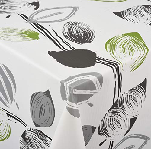 Venilia Tischdecke Frühling Tischtuch Tischwäsche Wachstuch pflegeleicht wasserabweisend Rechteckig 140 x 160cm, PVC-Polyester