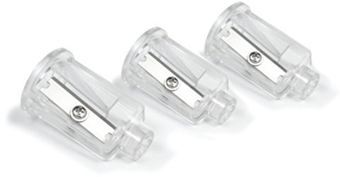 Rapesco 1485 Lot de 3 Pièces de remplacement pour taille-crayons PS12-USB 2 x 6-8 mm/1 x 9-12 mm