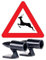 Raceflag 2 Ultraschallpfeife, Ultraschall, für Auto, Motorrad, 4 x 4