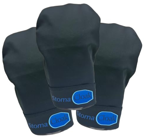 StomaCloak Lot de 3 housses de poche pour stomie – Contrôle des odeurs de stomie – Protection discrète pour colostomie, iléostomie, urostomie – Contrôle des fuites de stomie – Coloplast, Hollister,