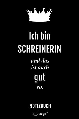 Notizbuch für Schreiner / Schreinerin: Originelle Geschenk-Idee [120 Seiten gepunktet Punkte-Raster blanko Papier]