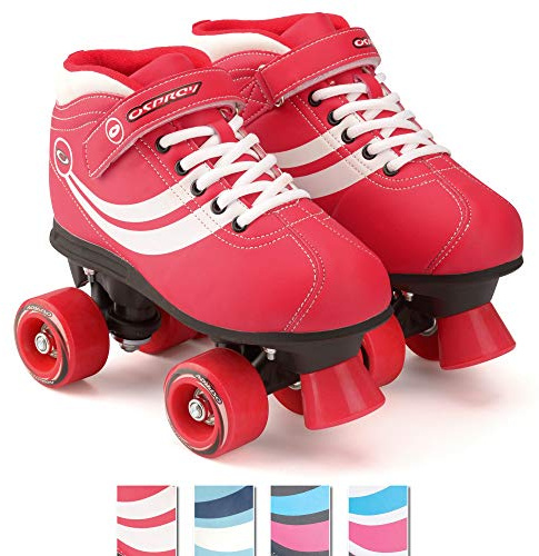 Osprey Disco-Rollschuhe, Unisex, Rot, Größe 31