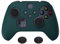 PlayVital Pure Series Funda de Silicona Antideslizante para Control Xbox Series X, Carcasa de Goma Protector Tacto Suave para Mando Xbox Series S con Negro Tapas de Joysticks - Oscuro Verde