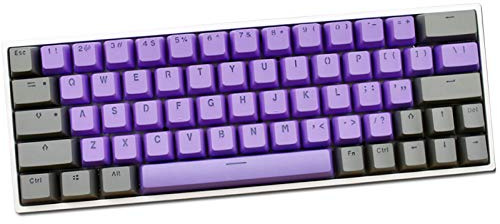 Tsung Keycaps, 64 Keycaps Backlight Mechanische Tastatur PBT Keycaps Gaming Keycaps für GK64 / SK64 Keyboard Keys (Nur Keycaps