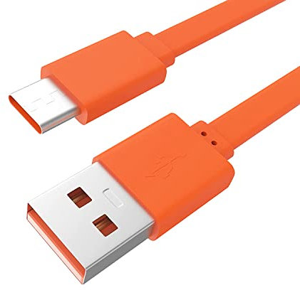 Replacement Type-C Charger Charging Cable Power Cord Wire Compatible with JBL Charge 4 /JBL Charge 5 /JBL Flip 5 /JBL Pulse 4/JBL JR POP/JBL Endurance Peak Portable Wireless Speaker