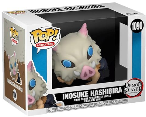 Funko POP! Animation #1090 Demon Slayer Inosuke Hashibira Lounging in Mask Vinyl Figure - BoxLunch Exclusive