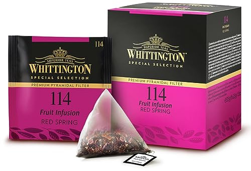 Whittington Tea Premium Pyramidale Filter Fruit & Herbal Infusion Red Spring 114