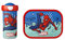 Mepal - Fiambrera Campus - Fiambrera para Niños con Vaso Escolar y Fiambrera - Fiambrera & Botella para Llevar - Apta para Lavavajillas y sin BPA - 300 ml + 750 ml - Spiderman