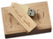 Personalised Engraved USB Flash Drive, Personalised Gift Engraved Solid Wooden USB Flash Drive for Wedding, Graduation, Birthday, Father's day, Mother's day (2G, Maple)