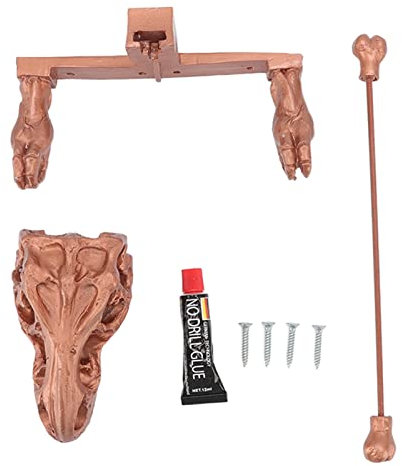 Porta carta igienica Dinosauro con rotolo di carta igienica Porta carta igienica a parete Porta carta igienica divertente Decorazione domestica per bagno