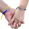 2pcs Ukraine Ehepaar Armband Ukraine Nationales Emblem Armband Dreizack Symbol Charme Armband Ukraine Schmuck Geschenk